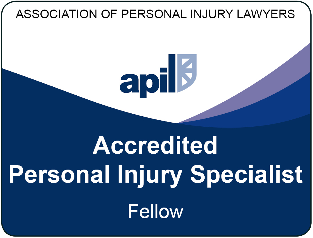 Paul Glanville is an Accredited Fellow of the Association of Personal Injury Lawyers