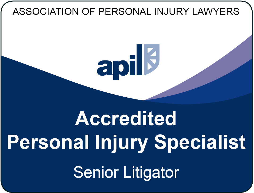 Helen Wilson is an Accredited Senior Litigator - Association of Personal Injury Lawyers